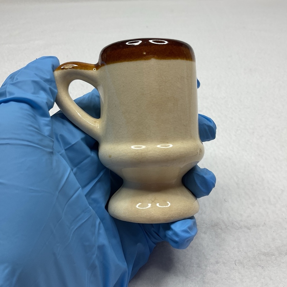 3.25 Inch Miniature Great Smokey Mountains Souvenir Mug With Imperfections - Picture 14 of 16
